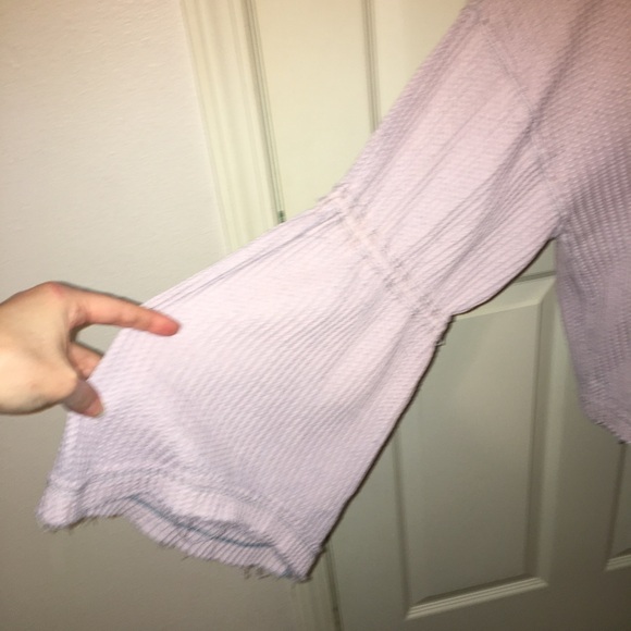 We The Free Oversized Waffle Textured Top - Picture 3 of 9